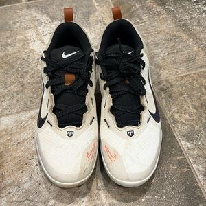 Nike Force Trout 9 Pro MCS Men’s Size 8 Summit White Baseball Cleats FZ8644-100